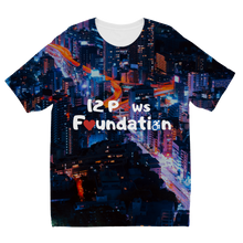 Load image into Gallery viewer, 12 Paws Night Lights Pattern Sublimation Kids T-Shirt