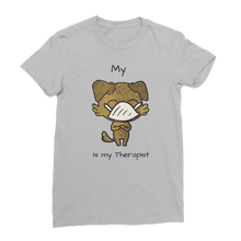 Load image into Gallery viewer, (Black) My ?? is My Therapist Classic Women&#39;s T-Shirt