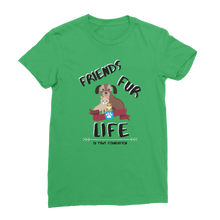 Load image into Gallery viewer, (Black Lettering) Friends Fur Life Classic Women&#39;s T-Shirt