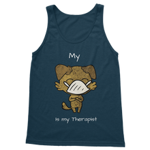 Load image into Gallery viewer, My ?? Is My Therapist (White) Classic Women&#39;s Tank Top
