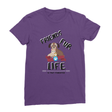 Load image into Gallery viewer, (Black Lettering) Friends Fur Life Classic Women&#39;s T-Shirt
