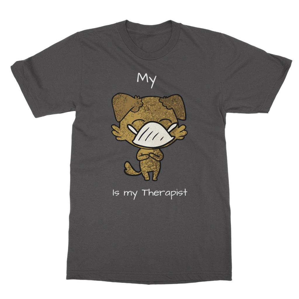 My ?? Is My Therapist (White) Classic Adult T-Shirt